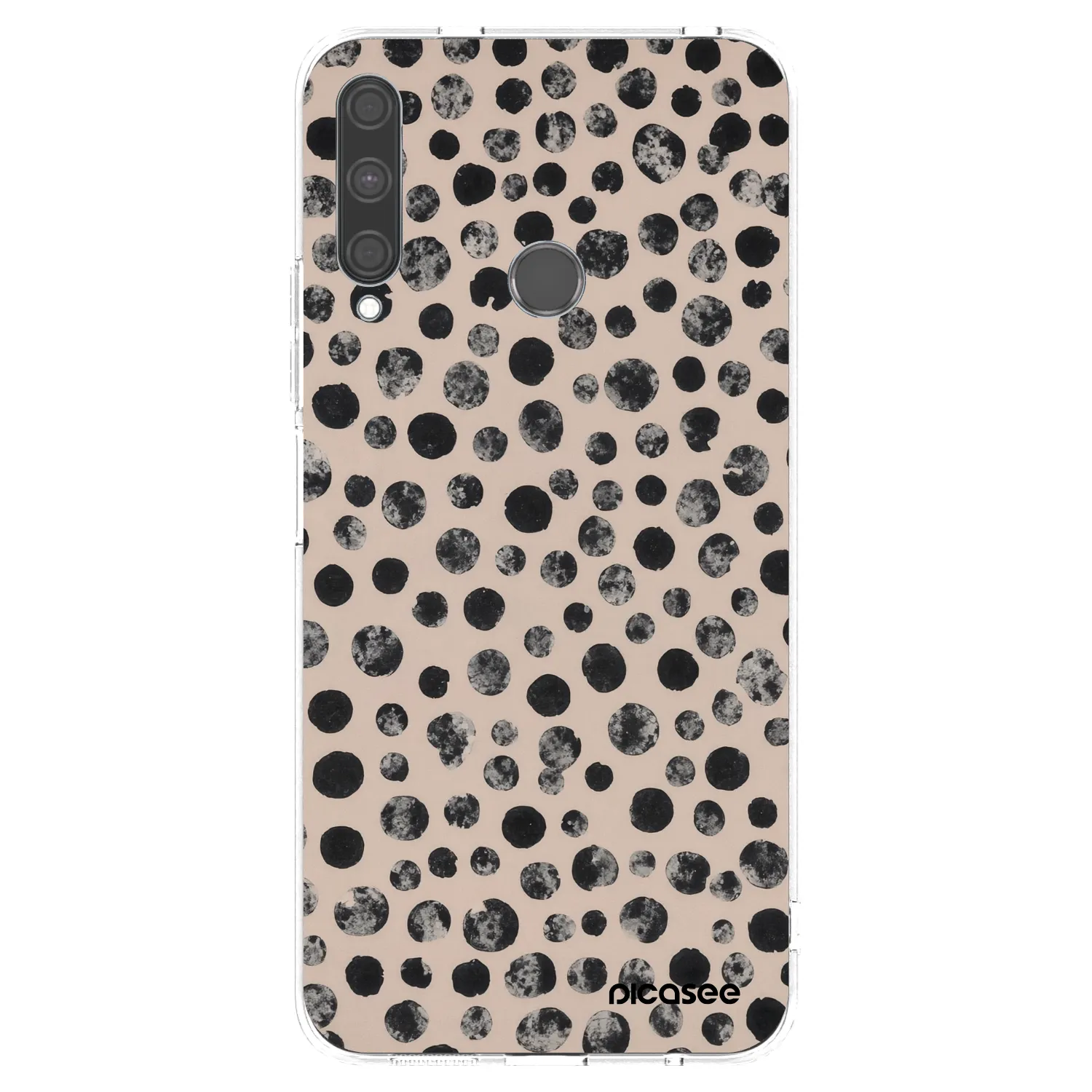 Picasee husă transparentă din silicon pentru Huawei P40 Lite E - Dots