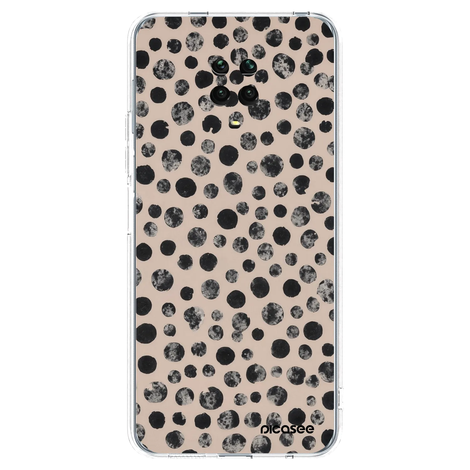 Picasee husă transparentă din silicon pentru Xiaomi Redmi Note 9S - Dots