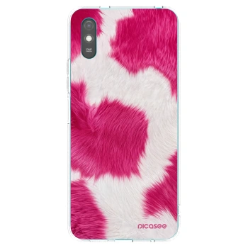 Picasee husă transparentă din silicon pentru Xiaomi Redmi 9A - Pink Moo