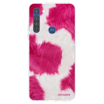 Husă pentru Motorola Moto G8 - Pink Moo