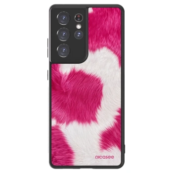 Husă pentru Samsung Galaxy S21 Ultra 5G G998B - Pink Moo