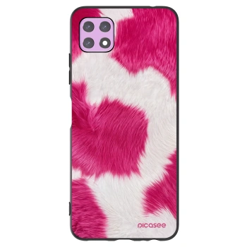 Picasee husă neagră din silicon pentru Samsung Galaxy A22 A226B 5G - Pink Moo