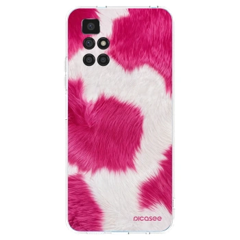 Picasee husă transparentă din silicon pentru Xiaomi Redmi 10 - Pink Moo