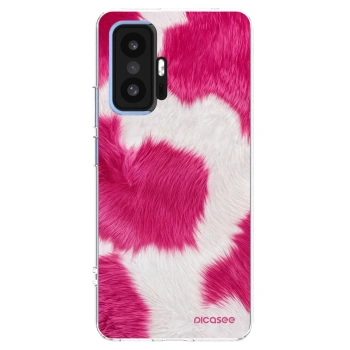 Picasee husă transparentă din silicon pentru Xiaomi 11T Pro - Pink Moo
