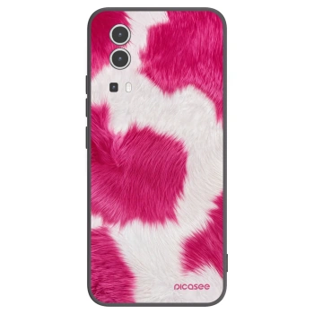 Picasee husă neagră din silicon pentru Vivo Y72 5G - Pink Moo