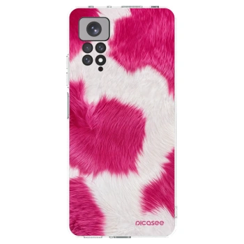 Picasee husă transparentă din silicon pentru Xiaomi Redmi Note 11S 4G - Pink Moo