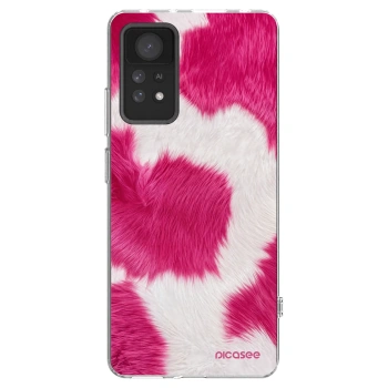 Picasee husă transparentă din silicon pentru Xiaomi Redmi Note 11 Pro 5G - Pink Moo