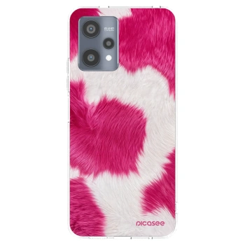 Picasee husă transparentă din silicon pentru Realme 9 Pro 5G - Pink Moo