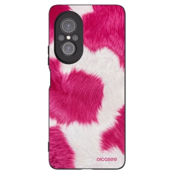Picasee husă neagră din silicon pentru Huawei Nova 9 SE - Pink Moo