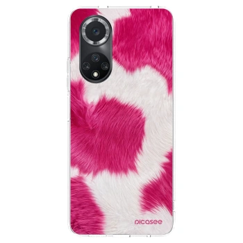 Picasee husă transparentă din silicon pentru Huawei Nova 9 SE - Pink Moo