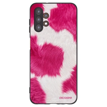 Picasee husă neagră din silicon pentru Samsung Galaxy A13 4G A135 - Pink Moo