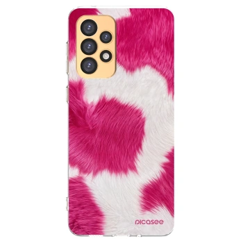 Picasee husă transparentă din silicon pentru Samsung Galaxy A33 5G A336 - Pink Moo