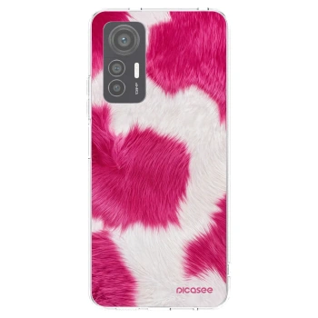 Picasee husă transparentă din silicon pentru Xiaomi 12 Lite - Pink Moo