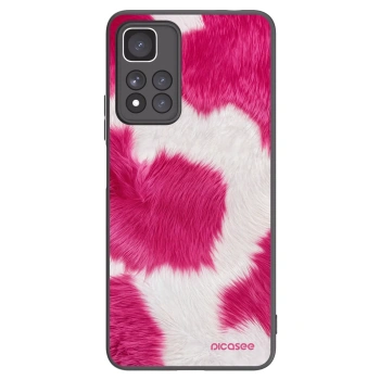 Picasee husă neagră din silicon pentru Xiaomi Redmi Note 11 Pro+ 5G - Pink Moo