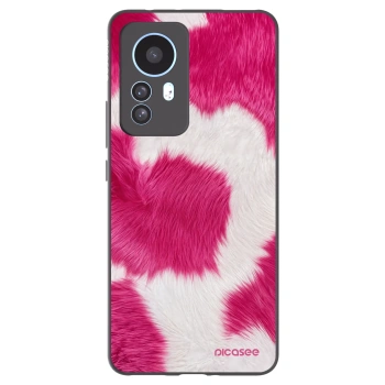 Picasee husă neagră din silicon pentru Xiaomi 12T - Pink Moo