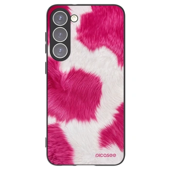 Picasee husă neagră din silicon pentru Samsung Galaxy S23+ 5G - Pink Moo