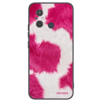 Picasee husă neagră din silicon pentru Xiaomi Redmi 12C - Pink Moo