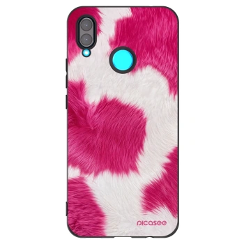 Picasee husă neagră din silicon pentru Huawei Nova 3 - Pink Moo