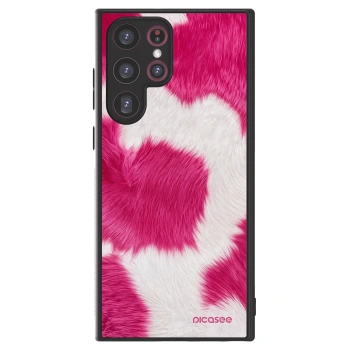 Picasee ULTIMATE CASE PowerShare pentru Samsung Galaxy S22 Ultra 5G - Pink Moo