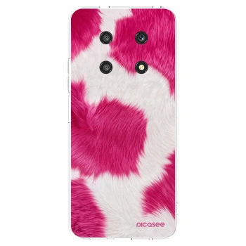 Picasee husă transparentă din silicon pentru Honor Magic4 Lite 5G - Pink Moo