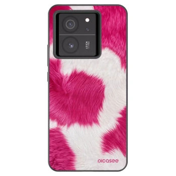 Picasee husă neagră din silicon pentru Xiaomi 13T Pro - Pink Moo