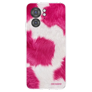 Picasee husă transparentă din silicon pentru Motorola Edge 40 - Pink Moo