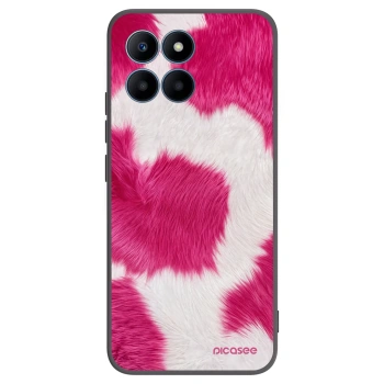 Picasee husă neagră din silicon pentru Honor 70 Lite - Pink Moo