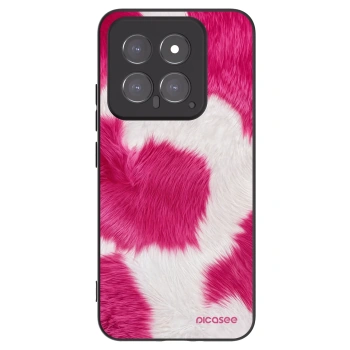 Picasee husă neagră din silicon pentru Xiaomi 14 - Pink Moo