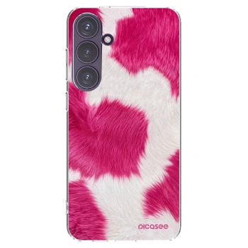 Picasee husă transparentă din silicon pentru Samsung Galaxy S24+ S926B 5G - Pink Moo
