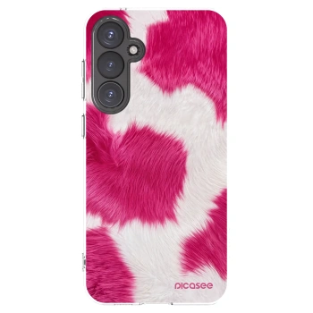 Picasee husă transparentă din silicon pentru Samsung Galaxy S23 FE S711B - Pink Moo