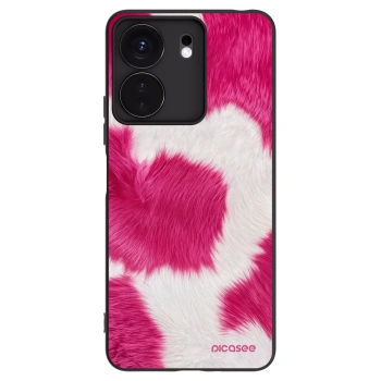 Picasee husă neagră din silicon pentru Xiaomi Redmi 13C 4G - Pink Moo