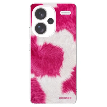 Picasee husă transparentă din silicon pentru Xiaomi Redmi Note 13 Pro+ 5G - Pink Moo