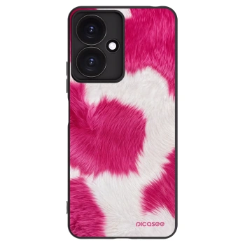 Picasee husă neagră din silicon pentru Xiaomi Redmi 13C 5G - Pink Moo