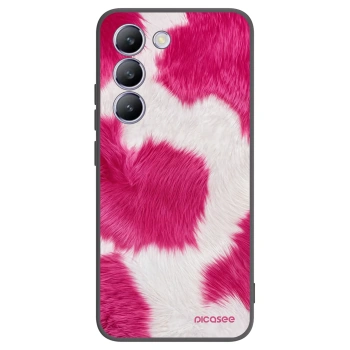 Picasee husă neagră din silicon pentru Vivo V40 SE 5G - Pink Moo