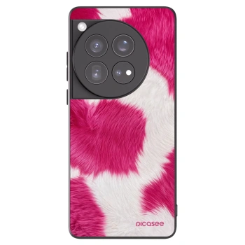 Picasee husă neagră din silicon pentru OnePlus 12 5G - Pink Moo