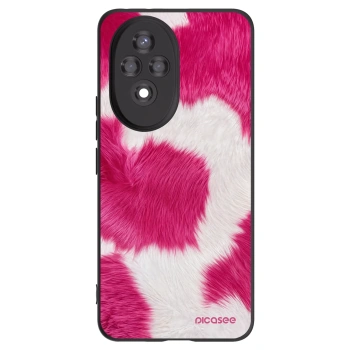 Picasee husă neagră din silicon pentru Honor 200 Pro 5G - Pink Moo