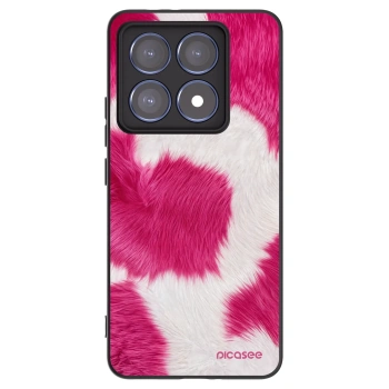 Picasee husă neagră din silicon pentru Xiaomi 14T Pro - Pink Moo
