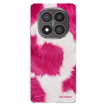 Picasee husă transparentă din silicon pentru Xiaomi Redmi Note 14 Pro+ 5G - Pink Moo