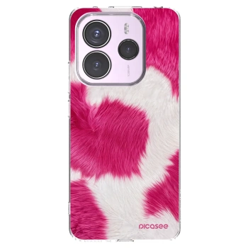Picasee husă transparentă din silicon pentru Xiaomi Redmi Note 14 5G - Pink Moo