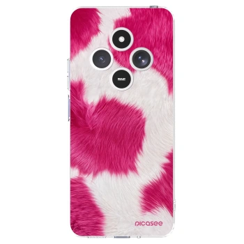 Picasee husă transparentă din silicon pentru Xiaomi Redmi 14C - Pink Moo