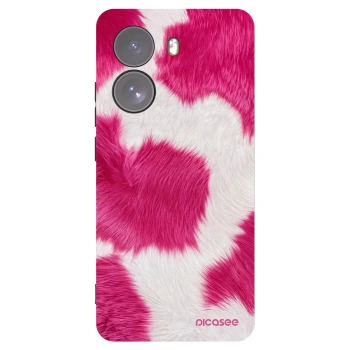 Picasee husă neagră din silicon pentru Xiaomi Poco X7 - Pink Moo