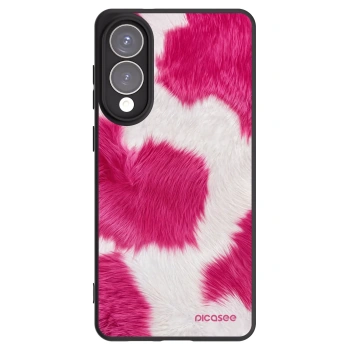 Picasee husă neagră din silicon pentru Samsung Galaxy S25 Edge 5G - Pink Moo
