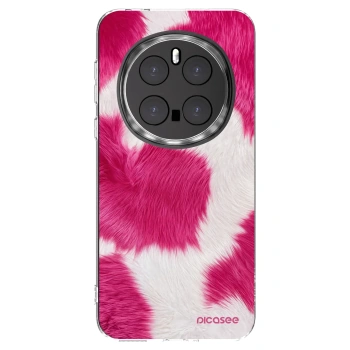 Picasee husă transparentă din silicon pentru Honor Magic7 Pro 5G - Pink Moo