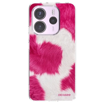 Picasee husă transparentă din silicon pentru Xiaomi Redmi Note 14 4G - Pink Moo