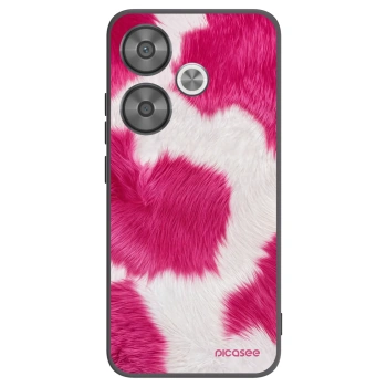 Picasee husă neagră din silicon pentru Xiaomi Poco F6 - Pink Moo