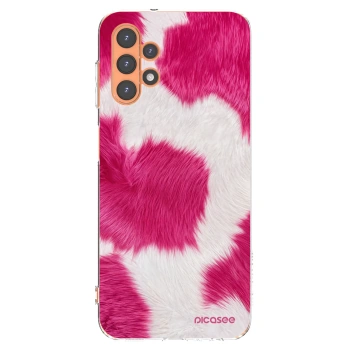 Picasee husă transparentă din silicon pentru Samsung Galaxy A13 5G - Pink Moo