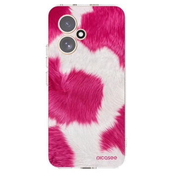 Picasee husă transparentă din silicon pentru Honor 400 5G - Pink Moo