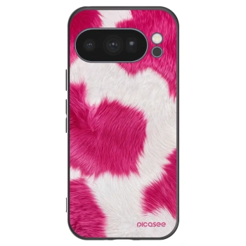 Picasee husă neagră din silicon pentru Google Pixel 10 Pro - Pink Moo