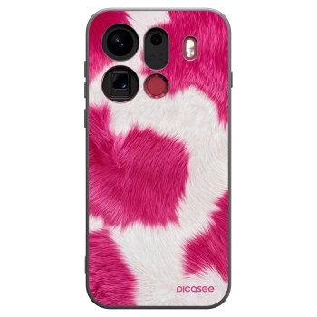 Picasee husă neagră din silicon pentru OPPO Find X9 Pro - Pink Moo