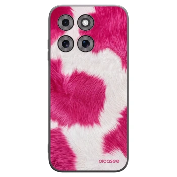 Picasee husă neagră din silicon pentru Motorola Moto G77 - Pink Moo